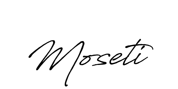 You should practise on your own different ways (Antro_Vectra_Bolder) to write your name (Moseti) in signature. don't let someone else do it for you. Moseti signature style 7 images and pictures png