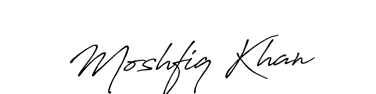 The best way (Antro_Vectra_Bolder) to make a short signature is to pick only two or three words in your name. The name Moshfiq Khan include a total of six letters. For converting this name. Moshfiq Khan signature style 7 images and pictures png