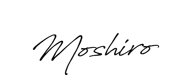 How to make Moshiro name signature. Use Antro_Vectra_Bolder style for creating short signs online. This is the latest handwritten sign. Moshiro signature style 7 images and pictures png