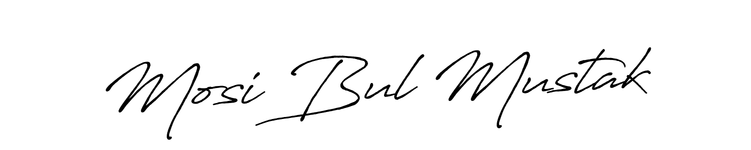 It looks lik you need a new signature style for name Mosi Bul Mustak. Design unique handwritten (Antro_Vectra_Bolder) signature with our free signature maker in just a few clicks. Mosi Bul Mustak signature style 7 images and pictures png