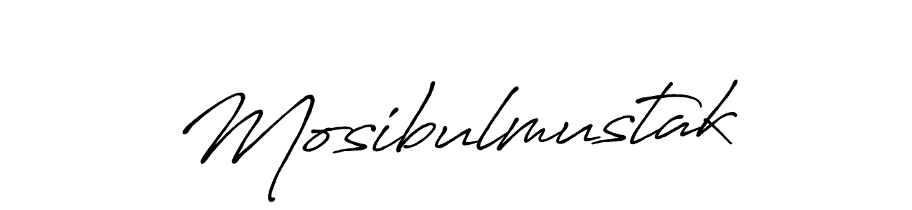 How to make Mosibulmustak name signature. Use Antro_Vectra_Bolder style for creating short signs online. This is the latest handwritten sign. Mosibulmustak signature style 7 images and pictures png