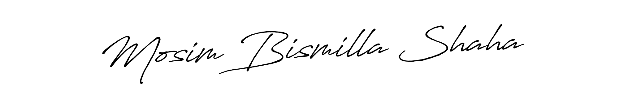 Mosim Bismilla Shaha stylish signature style. Best Handwritten Sign (Antro_Vectra_Bolder) for my name. Handwritten Signature Collection Ideas for my name Mosim Bismilla Shaha. Mosim Bismilla Shaha signature style 7 images and pictures png