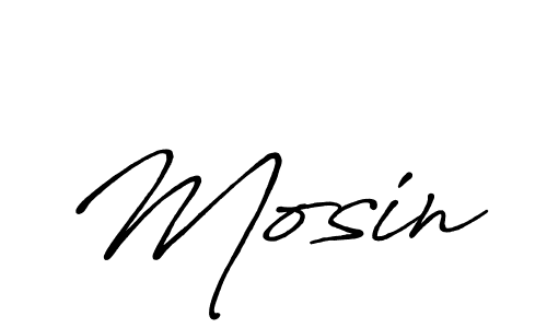 Also we have Mosin name is the best signature style. Create professional handwritten signature collection using Antro_Vectra_Bolder autograph style. Mosin signature style 7 images and pictures png