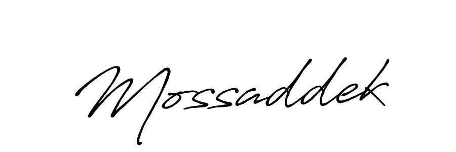 You can use this online signature creator to create a handwritten signature for the name Mossaddek. This is the best online autograph maker. Mossaddek signature style 7 images and pictures png