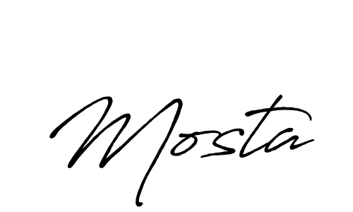 Best and Professional Signature Style for Mosta. Antro_Vectra_Bolder Best Signature Style Collection. Mosta signature style 7 images and pictures png