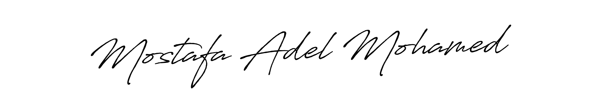 Mostafa Adel Mohamed stylish signature style. Best Handwritten Sign (Antro_Vectra_Bolder) for my name. Handwritten Signature Collection Ideas for my name Mostafa Adel Mohamed. Mostafa Adel Mohamed signature style 7 images and pictures png