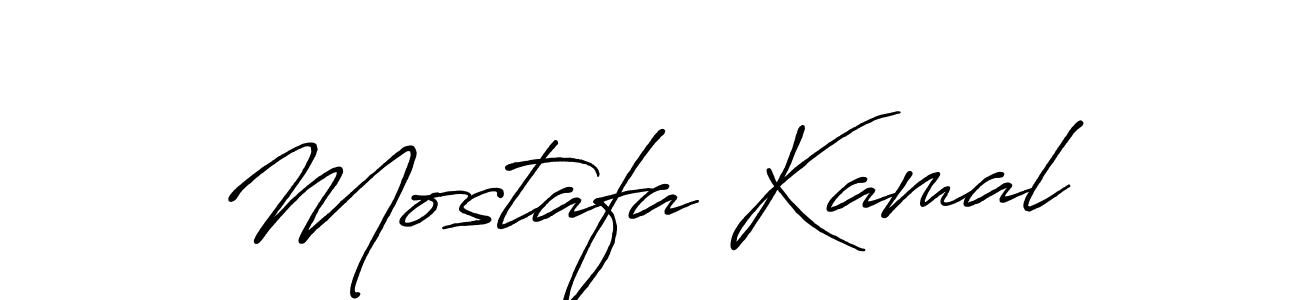Mostafa Kamal stylish signature style. Best Handwritten Sign (Antro_Vectra_Bolder) for my name. Handwritten Signature Collection Ideas for my name Mostafa Kamal. Mostafa Kamal signature style 7 images and pictures png