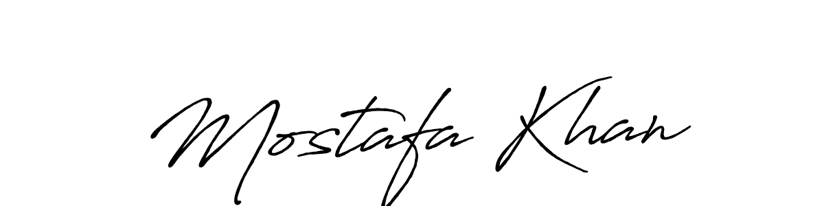 Also we have Mostafa Khan name is the best signature style. Create professional handwritten signature collection using Antro_Vectra_Bolder autograph style. Mostafa Khan signature style 7 images and pictures png