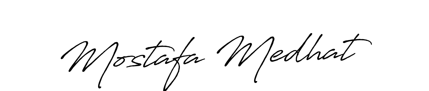 How to Draw Mostafa Medhat signature style? Antro_Vectra_Bolder is a latest design signature styles for name Mostafa Medhat. Mostafa Medhat signature style 7 images and pictures png