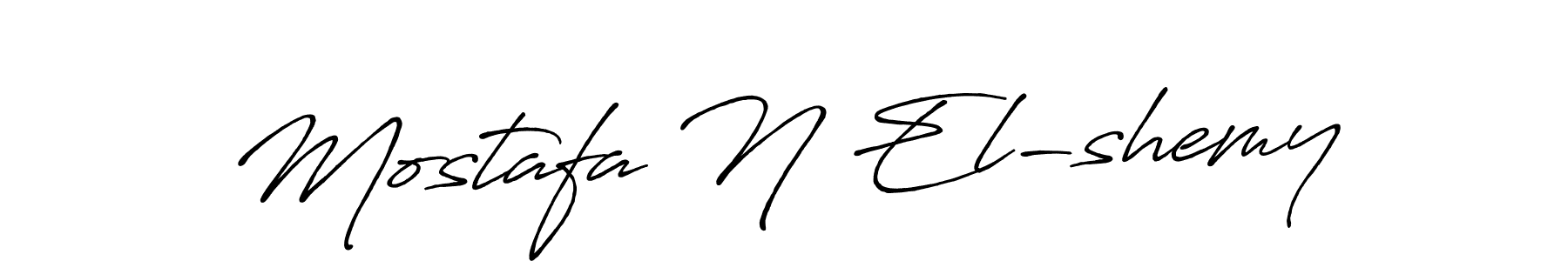 How to Draw Mostafa N El-shemy signature style? Antro_Vectra_Bolder is a latest design signature styles for name Mostafa N El-shemy. Mostafa N El-shemy signature style 7 images and pictures png