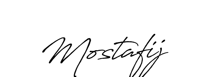 Also we have Mostafij name is the best signature style. Create professional handwritten signature collection using Antro_Vectra_Bolder autograph style. Mostafij signature style 7 images and pictures png