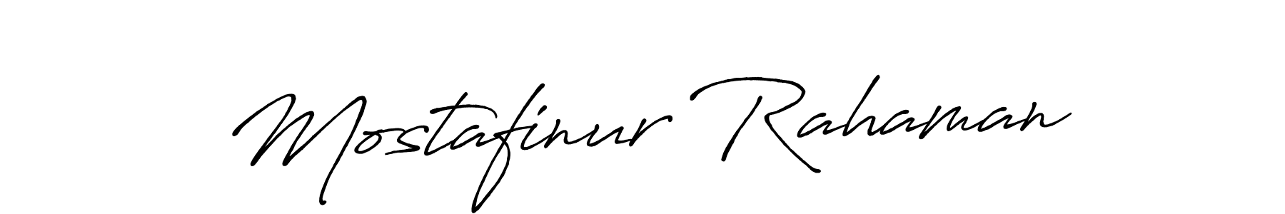 Antro_Vectra_Bolder is a professional signature style that is perfect for those who want to add a touch of class to their signature. It is also a great choice for those who want to make their signature more unique. Get Mostafinur Rahaman name to fancy signature for free. Mostafinur Rahaman signature style 7 images and pictures png