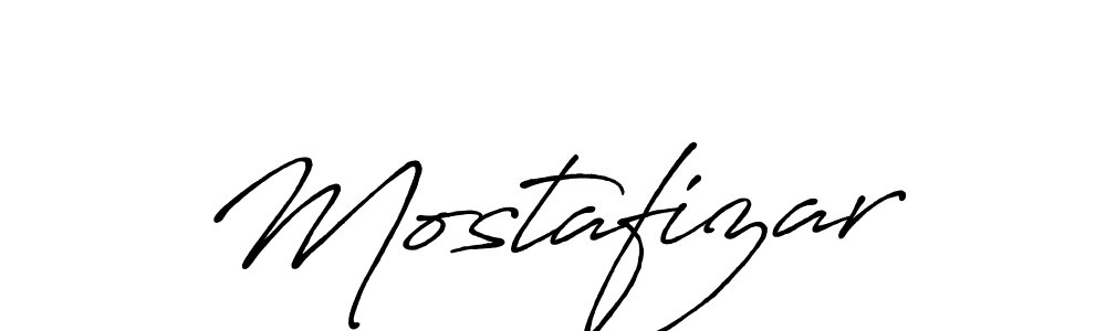 How to make Mostafizar signature? Antro_Vectra_Bolder is a professional autograph style. Create handwritten signature for Mostafizar name. Mostafizar signature style 7 images and pictures png
