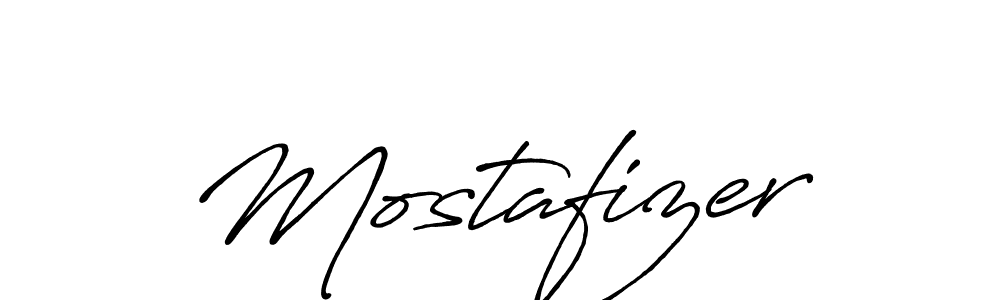 It looks lik you need a new signature style for name Mostafizer. Design unique handwritten (Antro_Vectra_Bolder) signature with our free signature maker in just a few clicks. Mostafizer signature style 7 images and pictures png