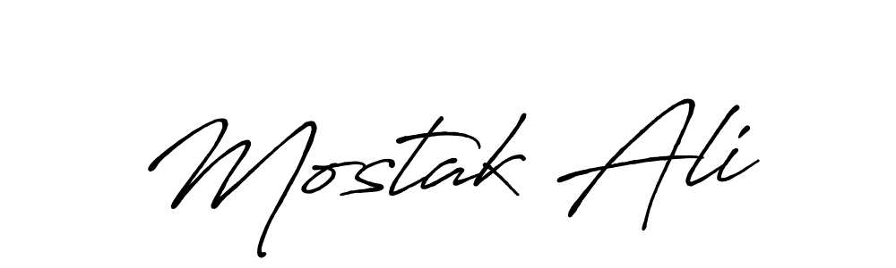 Also You can easily find your signature by using the search form. We will create Mostak Ali name handwritten signature images for you free of cost using Antro_Vectra_Bolder sign style. Mostak Ali signature style 7 images and pictures png