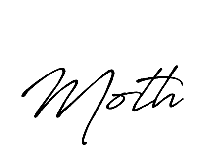 It looks lik you need a new signature style for name Moth. Design unique handwritten (Antro_Vectra_Bolder) signature with our free signature maker in just a few clicks. Moth signature style 7 images and pictures png