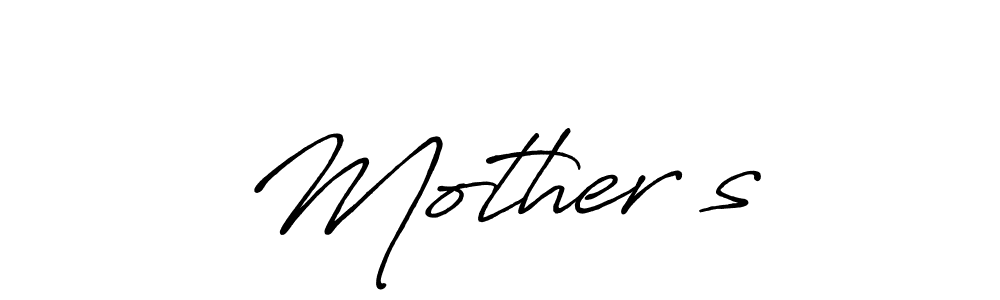 Once you've used our free online signature maker to create your best signature Antro_Vectra_Bolder style, it's time to enjoy all of the benefits that Mother’s name signing documents. Mother’s signature style 7 images and pictures png