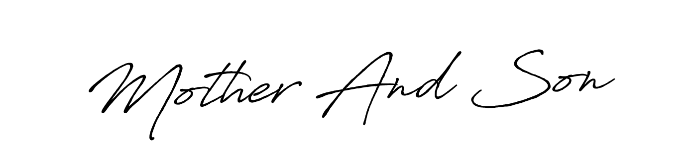 Here are the top 10 professional signature styles for the name Mother And Son. These are the best autograph styles you can use for your name. Mother And Son signature style 7 images and pictures png