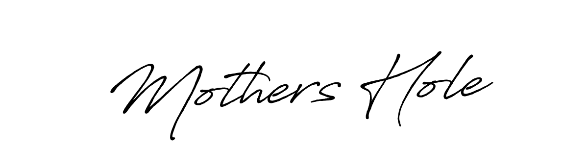 Best and Professional Signature Style for Mothers Hole. Antro_Vectra_Bolder Best Signature Style Collection. Mothers Hole signature style 7 images and pictures png