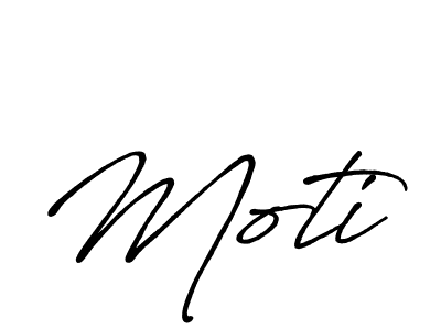 The best way (Antro_Vectra_Bolder) to make a short signature is to pick only two or three words in your name. The name Moti include a total of six letters. For converting this name. Moti signature style 7 images and pictures png