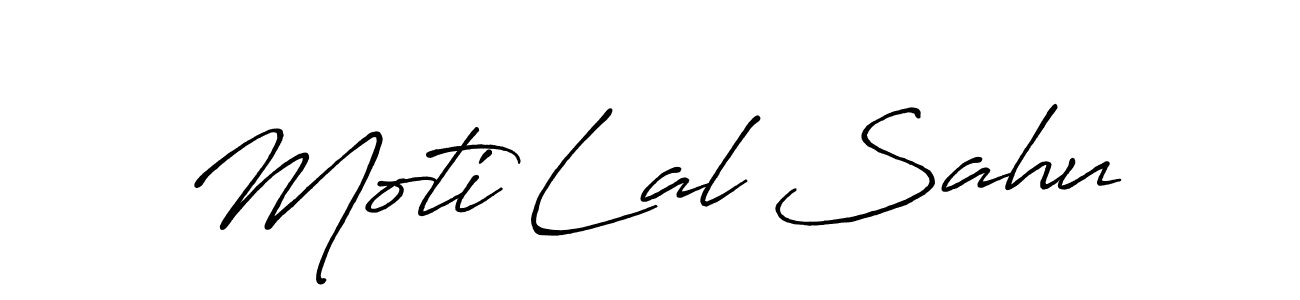 How to make Moti Lal Sahu signature? Antro_Vectra_Bolder is a professional autograph style. Create handwritten signature for Moti Lal Sahu name. Moti Lal Sahu signature style 7 images and pictures png