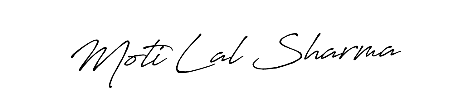 You should practise on your own different ways (Antro_Vectra_Bolder) to write your name (Moti Lal Sharma) in signature. don't let someone else do it for you. Moti Lal Sharma signature style 7 images and pictures png