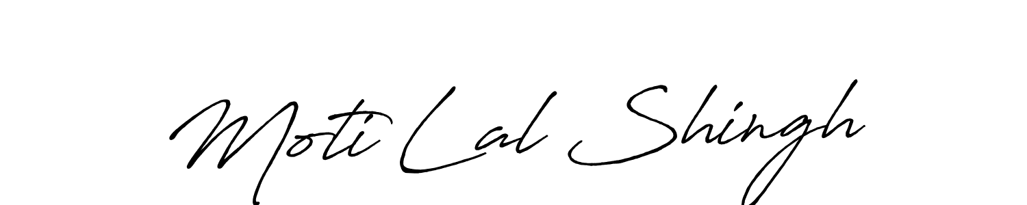 The best way (Antro_Vectra_Bolder) to make a short signature is to pick only two or three words in your name. The name Moti Lal Shingh include a total of six letters. For converting this name. Moti Lal Shingh signature style 7 images and pictures png