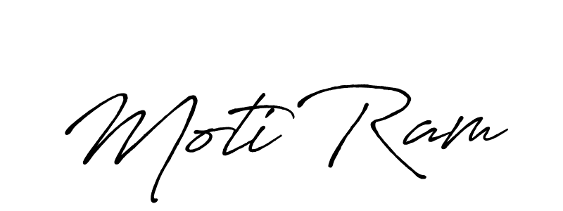 How to make Moti Ram signature? Antro_Vectra_Bolder is a professional autograph style. Create handwritten signature for Moti Ram name. Moti Ram signature style 7 images and pictures png