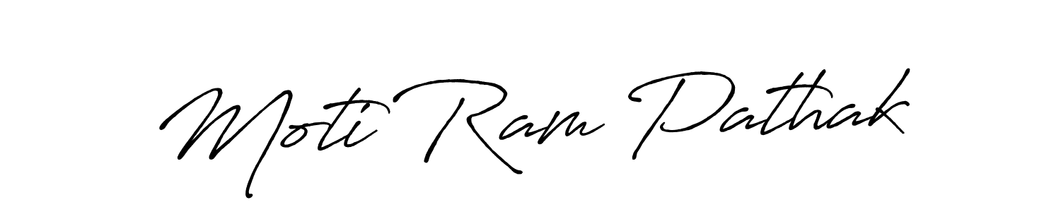 The best way (Antro_Vectra_Bolder) to make a short signature is to pick only two or three words in your name. The name Moti Ram Pathak include a total of six letters. For converting this name. Moti Ram Pathak signature style 7 images and pictures png