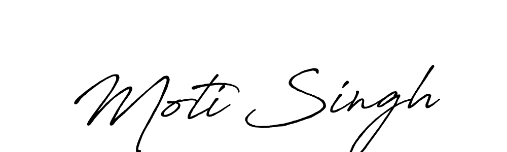 Moti Singh stylish signature style. Best Handwritten Sign (Antro_Vectra_Bolder) for my name. Handwritten Signature Collection Ideas for my name Moti Singh. Moti Singh signature style 7 images and pictures png