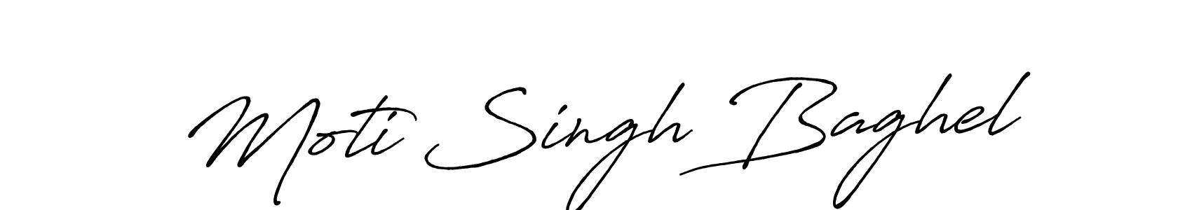Moti Singh Baghel stylish signature style. Best Handwritten Sign (Antro_Vectra_Bolder) for my name. Handwritten Signature Collection Ideas for my name Moti Singh Baghel. Moti Singh Baghel signature style 7 images and pictures png