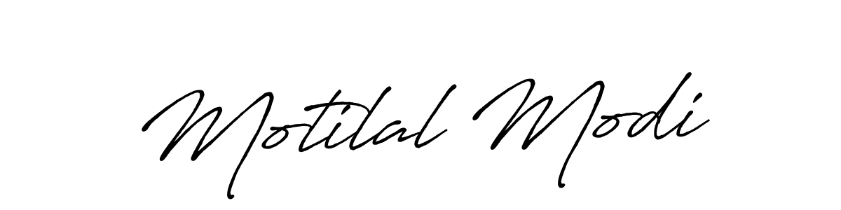 Make a beautiful signature design for name Motilal Modi. With this signature (Antro_Vectra_Bolder) style, you can create a handwritten signature for free. Motilal Modi signature style 7 images and pictures png