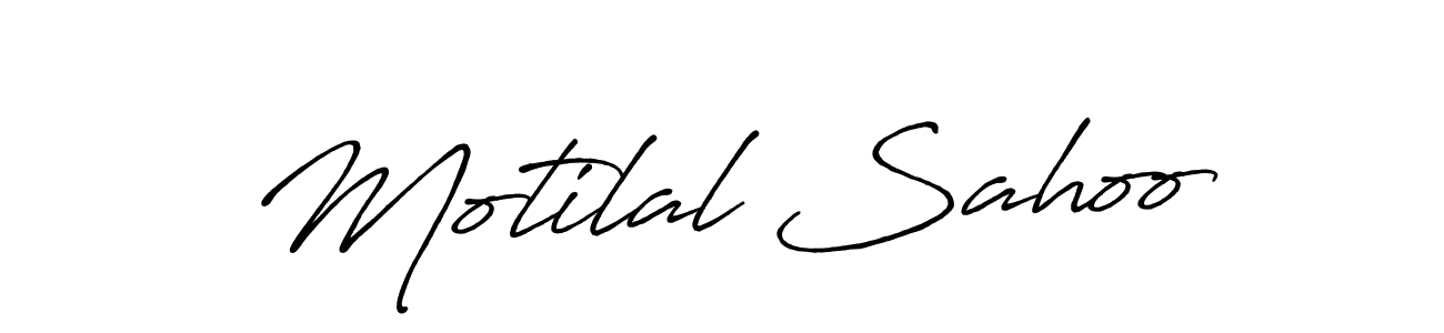 How to make Motilal Sahoo signature? Antro_Vectra_Bolder is a professional autograph style. Create handwritten signature for Motilal Sahoo name. Motilal Sahoo signature style 7 images and pictures png