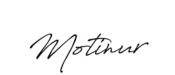 Motinur stylish signature style. Best Handwritten Sign (Antro_Vectra_Bolder) for my name. Handwritten Signature Collection Ideas for my name Motinur. Motinur signature style 7 images and pictures png