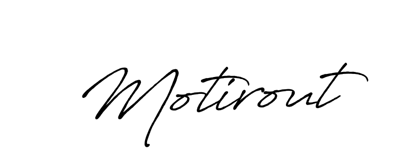 How to make Motirout signature? Antro_Vectra_Bolder is a professional autograph style. Create handwritten signature for Motirout name. Motirout signature style 7 images and pictures png