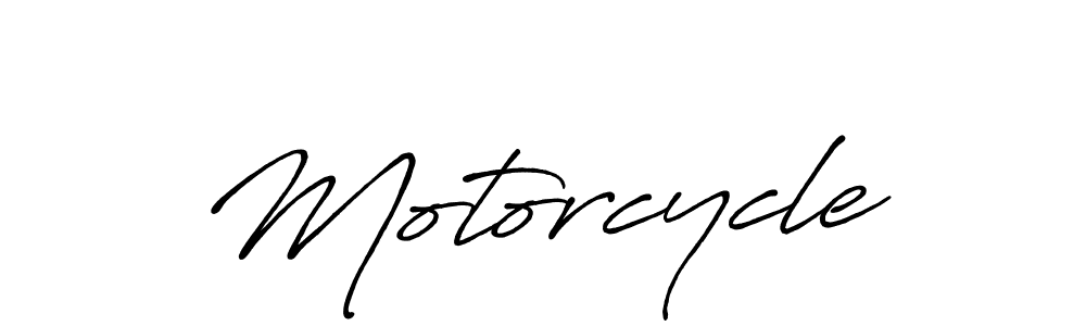 How to Draw Motorcycle signature style? Antro_Vectra_Bolder is a latest design signature styles for name Motorcycle. Motorcycle signature style 7 images and pictures png