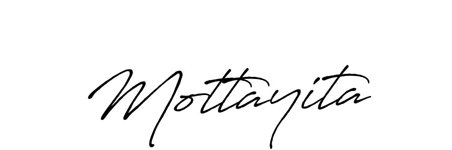 How to make Mottayita signature? Antro_Vectra_Bolder is a professional autograph style. Create handwritten signature for Mottayita name. Mottayita signature style 7 images and pictures png