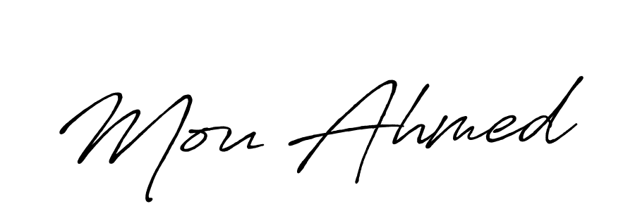 Check out images of Autograph of Mou Ahmed name. Actor Mou Ahmed Signature Style. Antro_Vectra_Bolder is a professional sign style online. Mou Ahmed signature style 7 images and pictures png