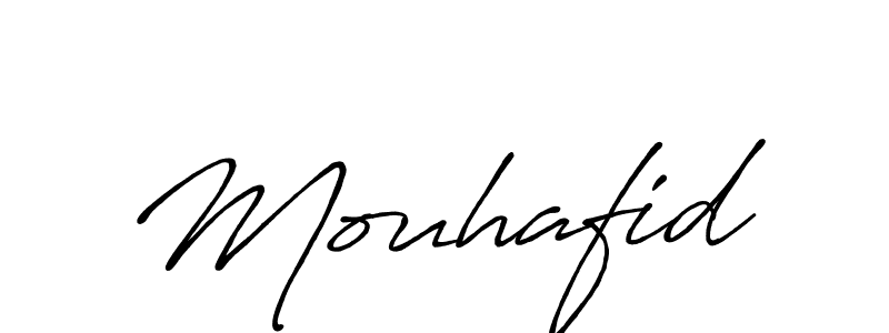 How to make Mouhafid signature? Antro_Vectra_Bolder is a professional autograph style. Create handwritten signature for Mouhafid name. Mouhafid signature style 7 images and pictures png