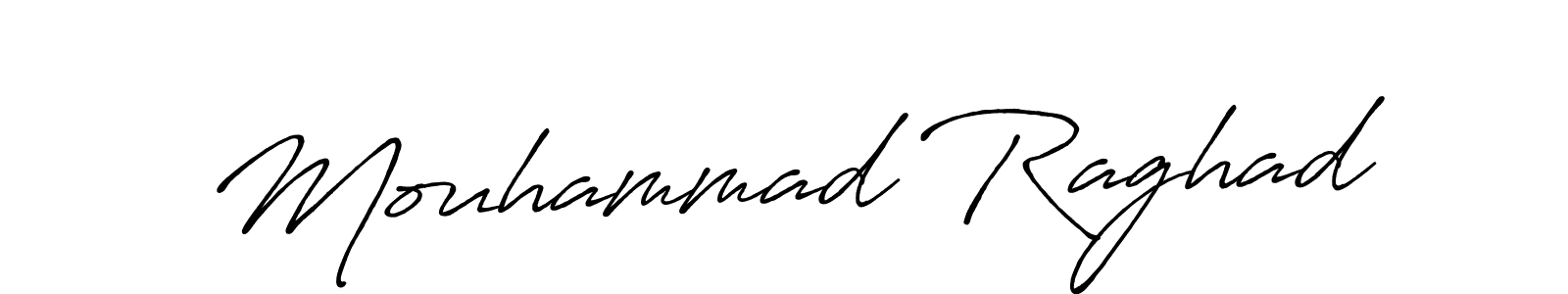 Also we have Mouhammad Raghad name is the best signature style. Create professional handwritten signature collection using Antro_Vectra_Bolder autograph style. Mouhammad Raghad signature style 7 images and pictures png