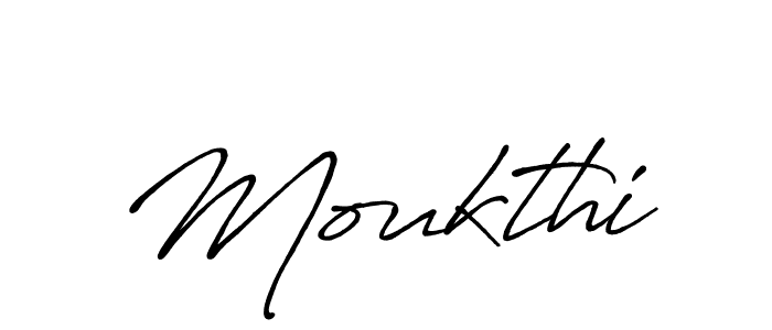 if you are searching for the best signature style for your name Moukthi. so please give up your signature search. here we have designed multiple signature styles  using Antro_Vectra_Bolder. Moukthi signature style 7 images and pictures png