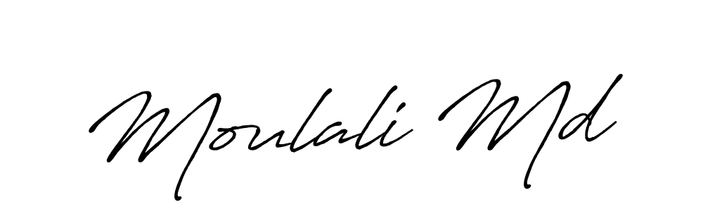 You can use this online signature creator to create a handwritten signature for the name Moulali Md. This is the best online autograph maker. Moulali Md signature style 7 images and pictures png