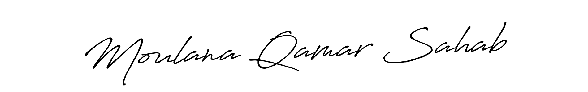 You can use this online signature creator to create a handwritten signature for the name Moulana Qamar Sahab. This is the best online autograph maker. Moulana Qamar Sahab signature style 7 images and pictures png