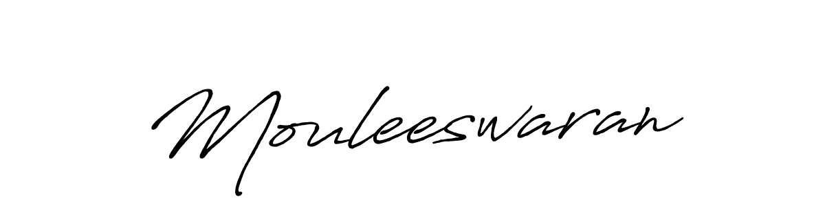 Also we have Mouleeswaran name is the best signature style. Create professional handwritten signature collection using Antro_Vectra_Bolder autograph style. Mouleeswaran signature style 7 images and pictures png