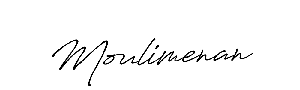 Also we have Moulimenan name is the best signature style. Create professional handwritten signature collection using Antro_Vectra_Bolder autograph style. Moulimenan signature style 7 images and pictures png