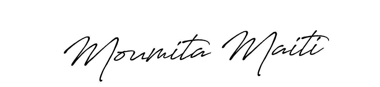 How to Draw Moumita Maiti signature style? Antro_Vectra_Bolder is a latest design signature styles for name Moumita Maiti. Moumita Maiti signature style 7 images and pictures png