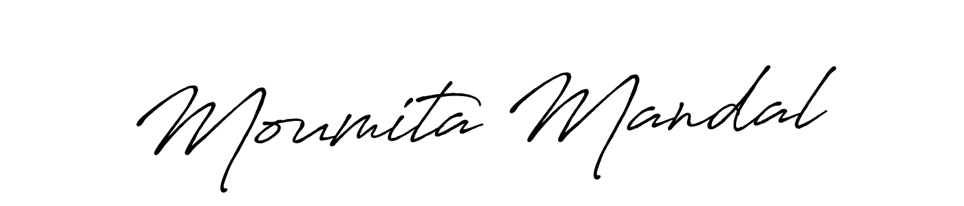 Make a short Moumita Mandal signature style. Manage your documents anywhere anytime using Antro_Vectra_Bolder. Create and add eSignatures, submit forms, share and send files easily. Moumita Mandal signature style 7 images and pictures png