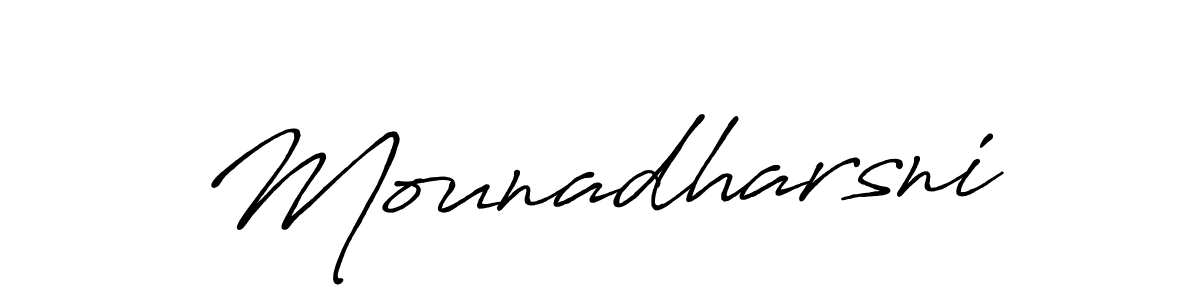 See photos of Mounadharsni official signature by Spectra . Check more albums & portfolios. Read reviews & check more about Antro_Vectra_Bolder font. Mounadharsni signature style 7 images and pictures png