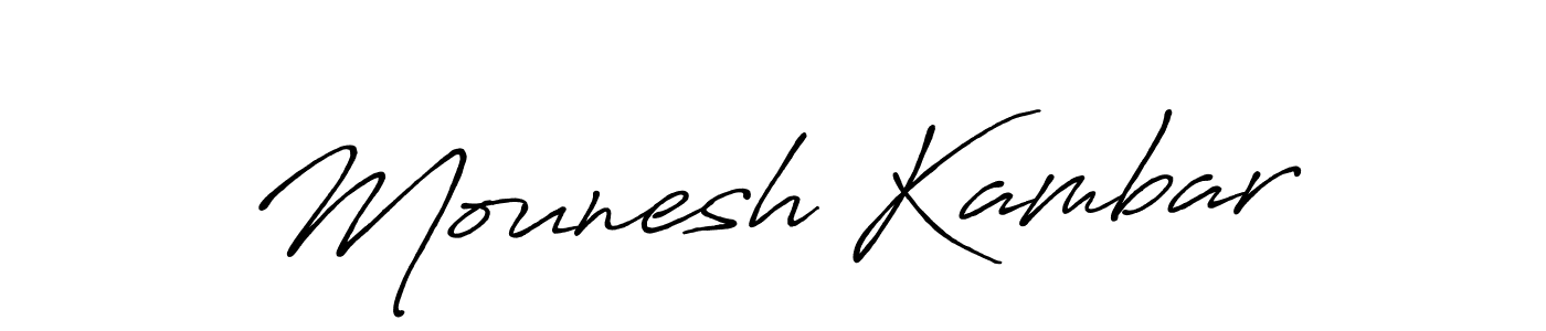 Best and Professional Signature Style for Mounesh Kambar. Antro_Vectra_Bolder Best Signature Style Collection. Mounesh Kambar signature style 7 images and pictures png