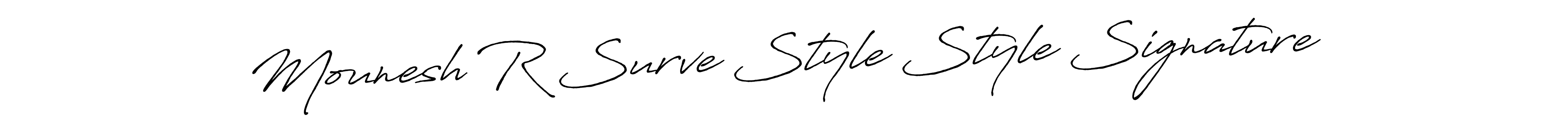 Similarly Antro_Vectra_Bolder is the best handwritten signature design. Signature creator online .You can use it as an online autograph creator for name Mounesh R Surve Style Style Signature. Mounesh R Surve Style Style Signature signature style 7 images and pictures png